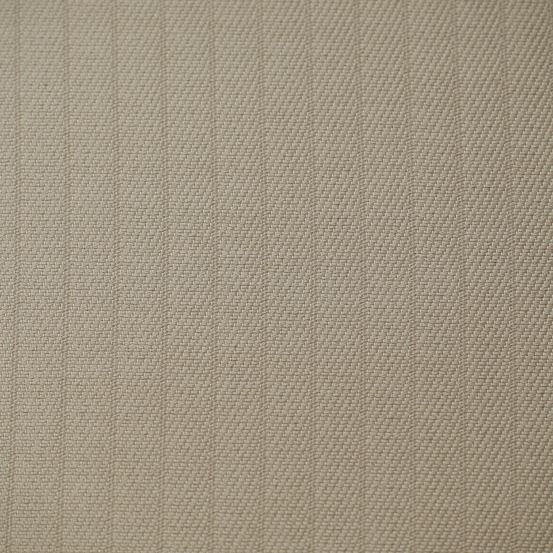 Spun silk 2 lớp sọc vàng cát 