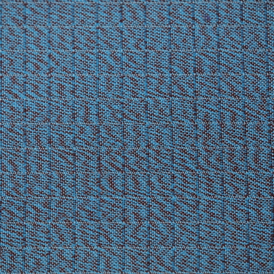 Spun ô vuông xanh ngọc lam nhạt 