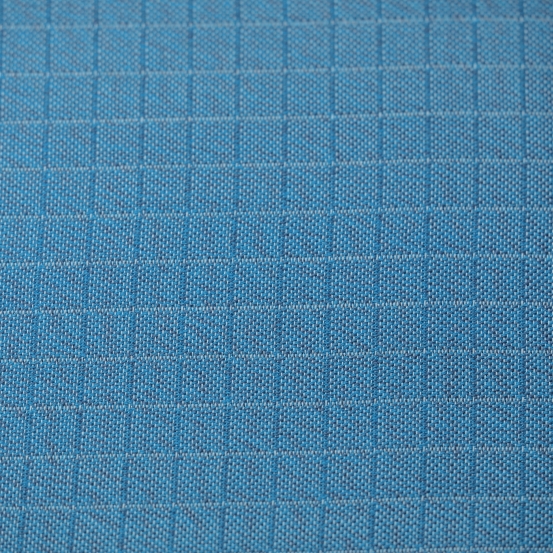 Spun ô vuông xanh ngọc lam 