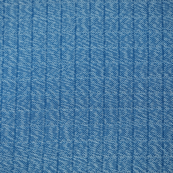 Spun ô vuông xanh thiên thanh 