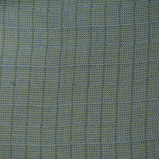 Spun ô vuông xanh rêu