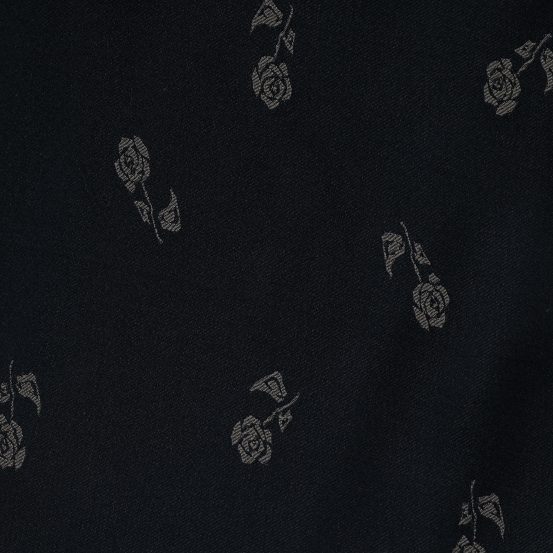 JQ 30 đen hoạ tiết hoa hồng vàng 