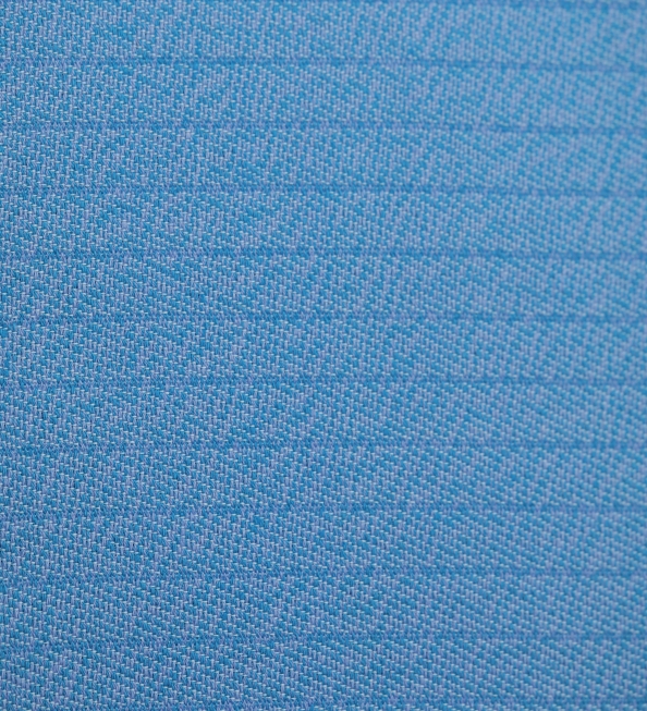 Spun silk 2 lớp sọc xanh da trời 