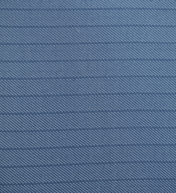 Spun silk 2 lớp sọc xám đậm ánh than 