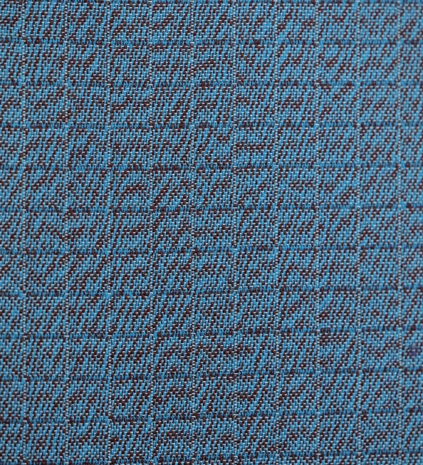 Spun ô vuông xanh ngọc lam nhạt 