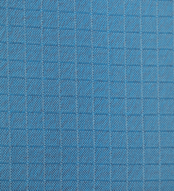 Spun ô vuông xanh ngọc lam 