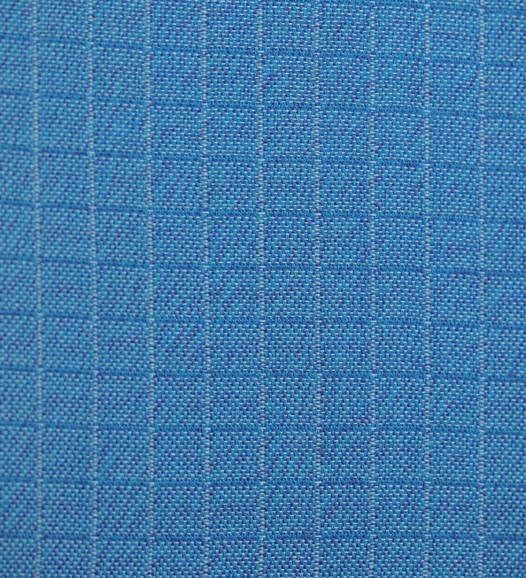 Spun ô vuông xanh Cyan