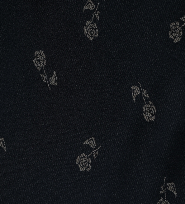 JQ 30 đen hoạ tiết hoa hồng vàng 